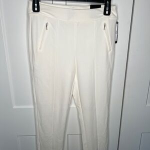 SOHO White Slim Straight Pants NWT